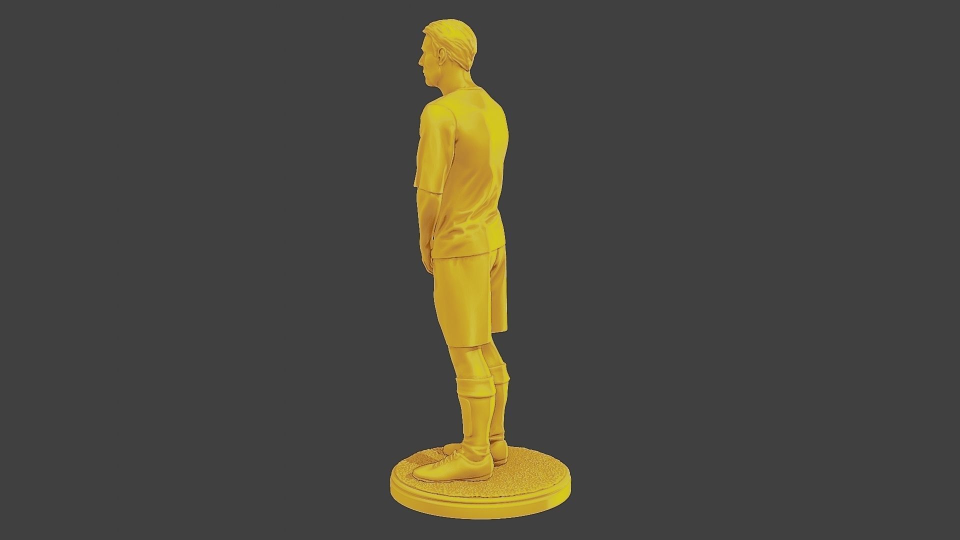 Soccer Player SP 021 3D print model_4