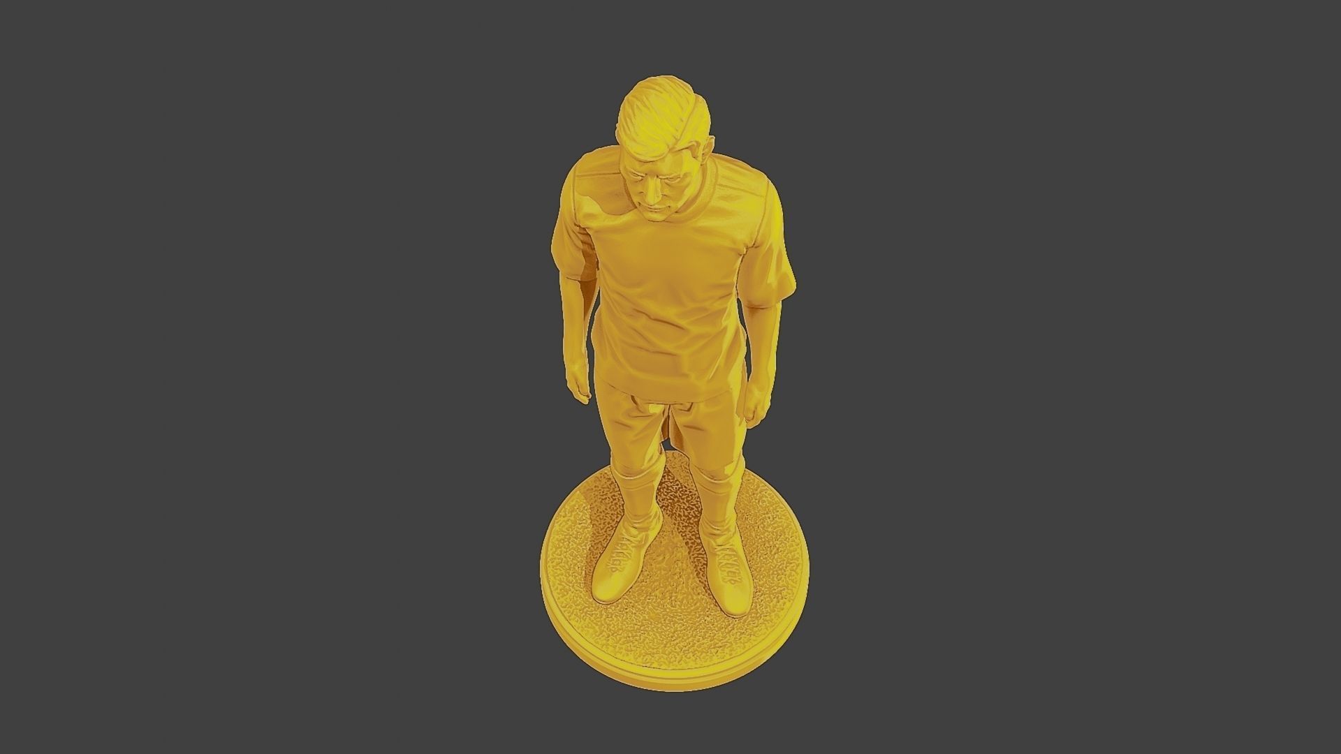 Soccer Player SP 022 3D print model_14
