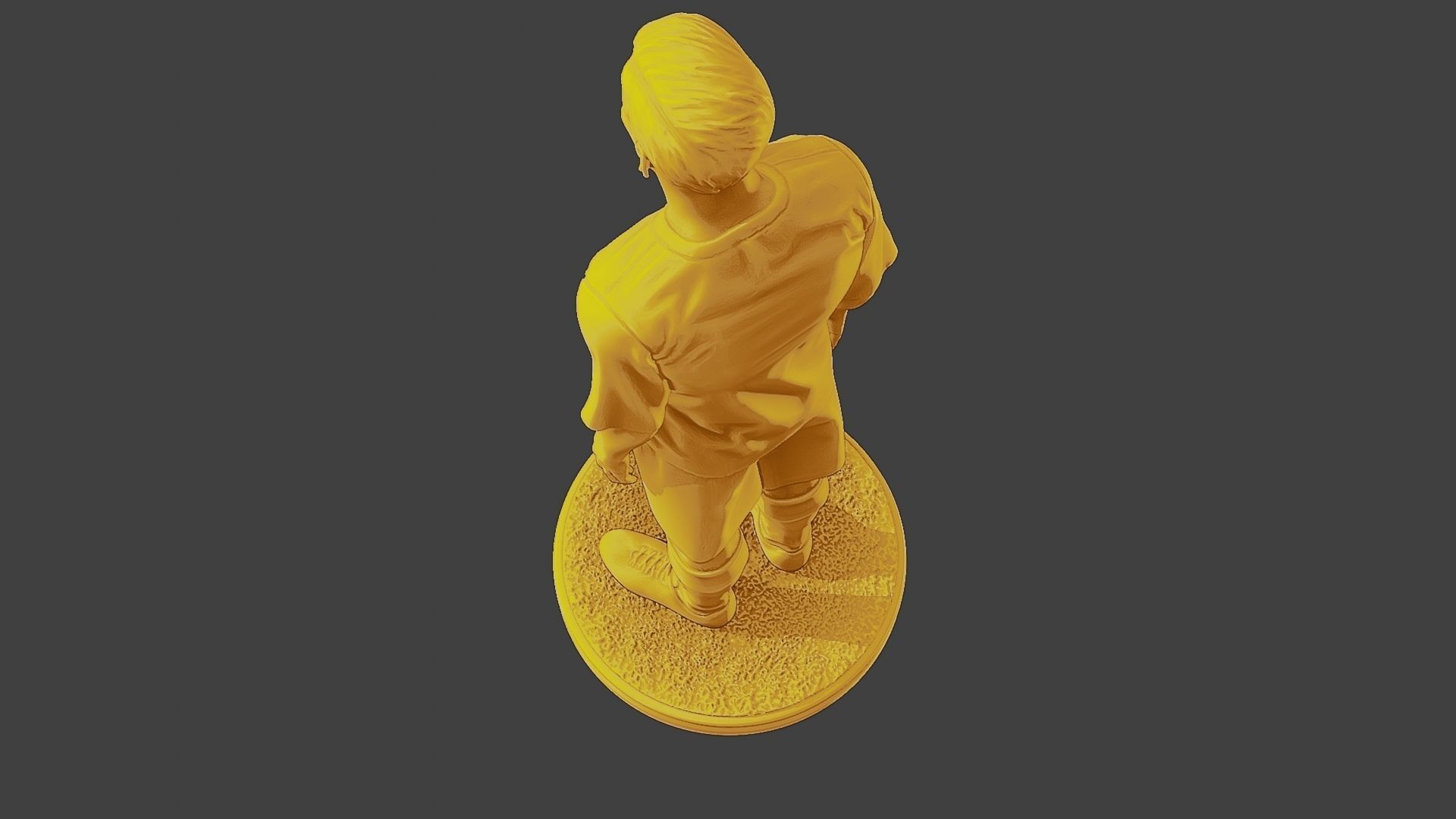 Soccer Player SP 022 3D print model_16