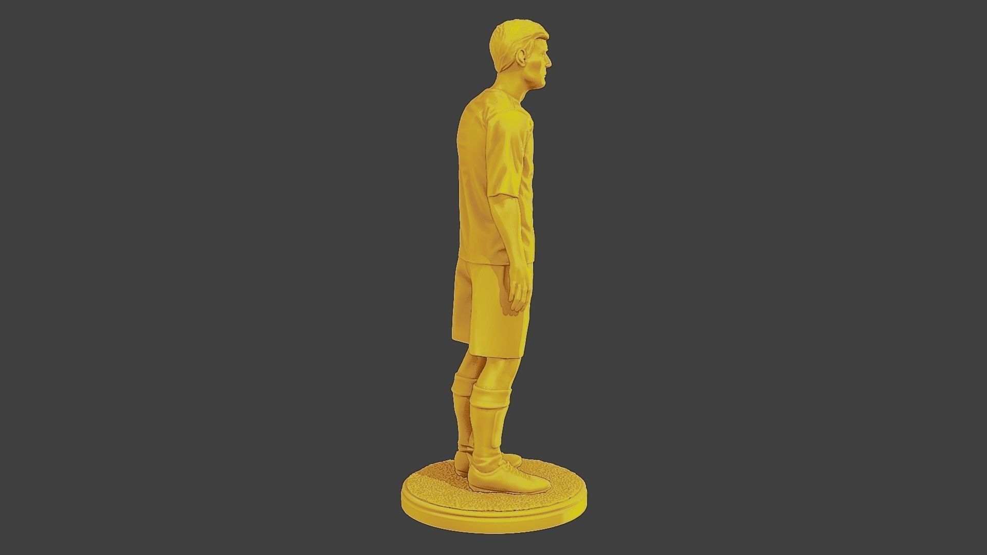 Soccer Player SP 022 3D print model_8