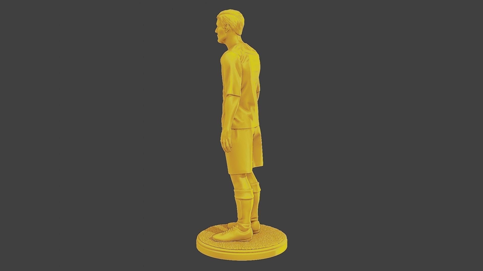 Soccer Player SP 022 3D print model_4