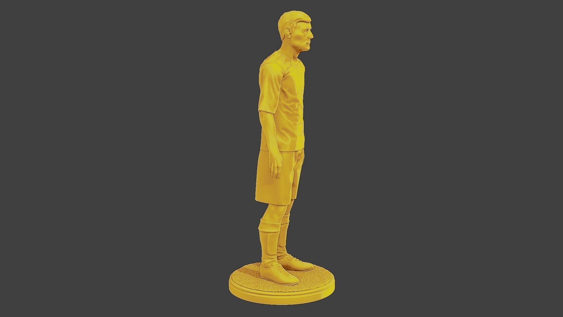 Soccer Player SP 022 3D print model_9