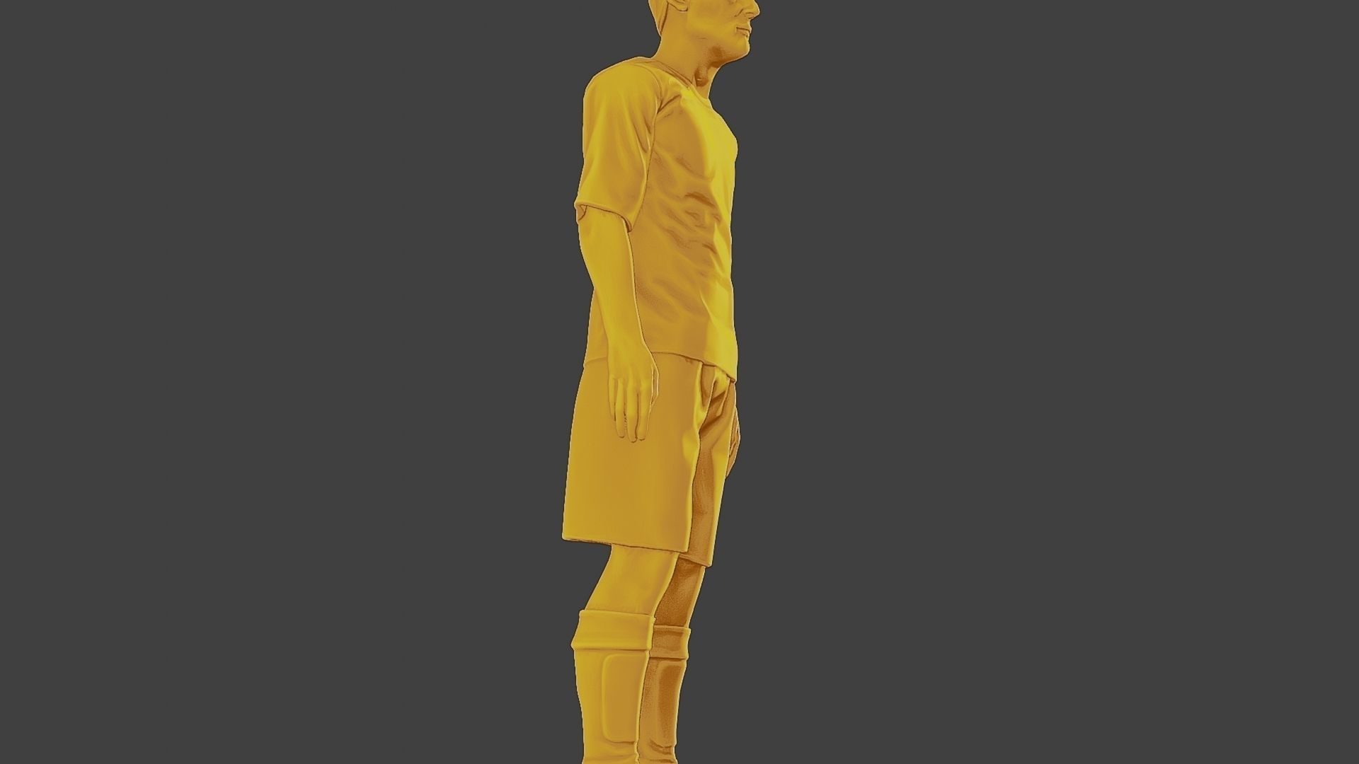 Soccer Player SP 022 3D print model_29