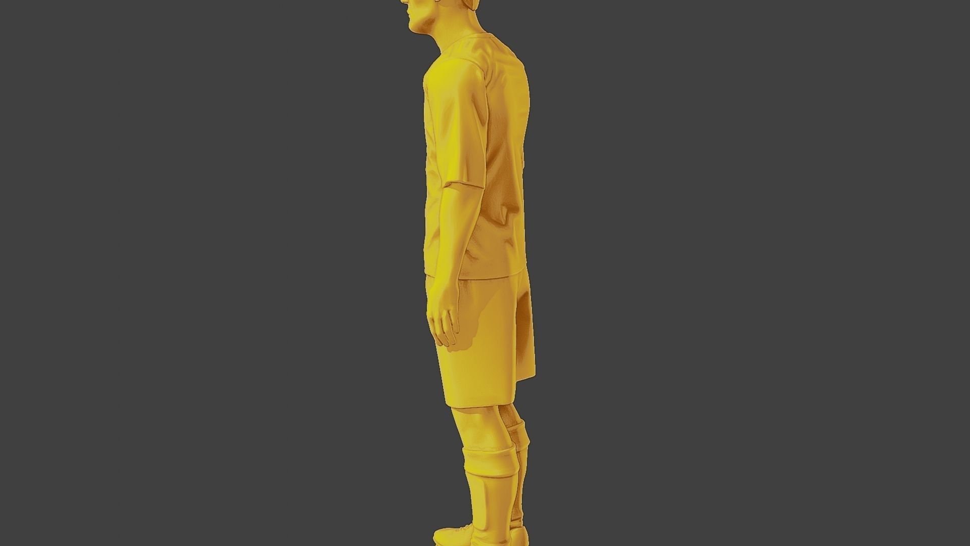 Soccer Player SP 022 3D print model_26