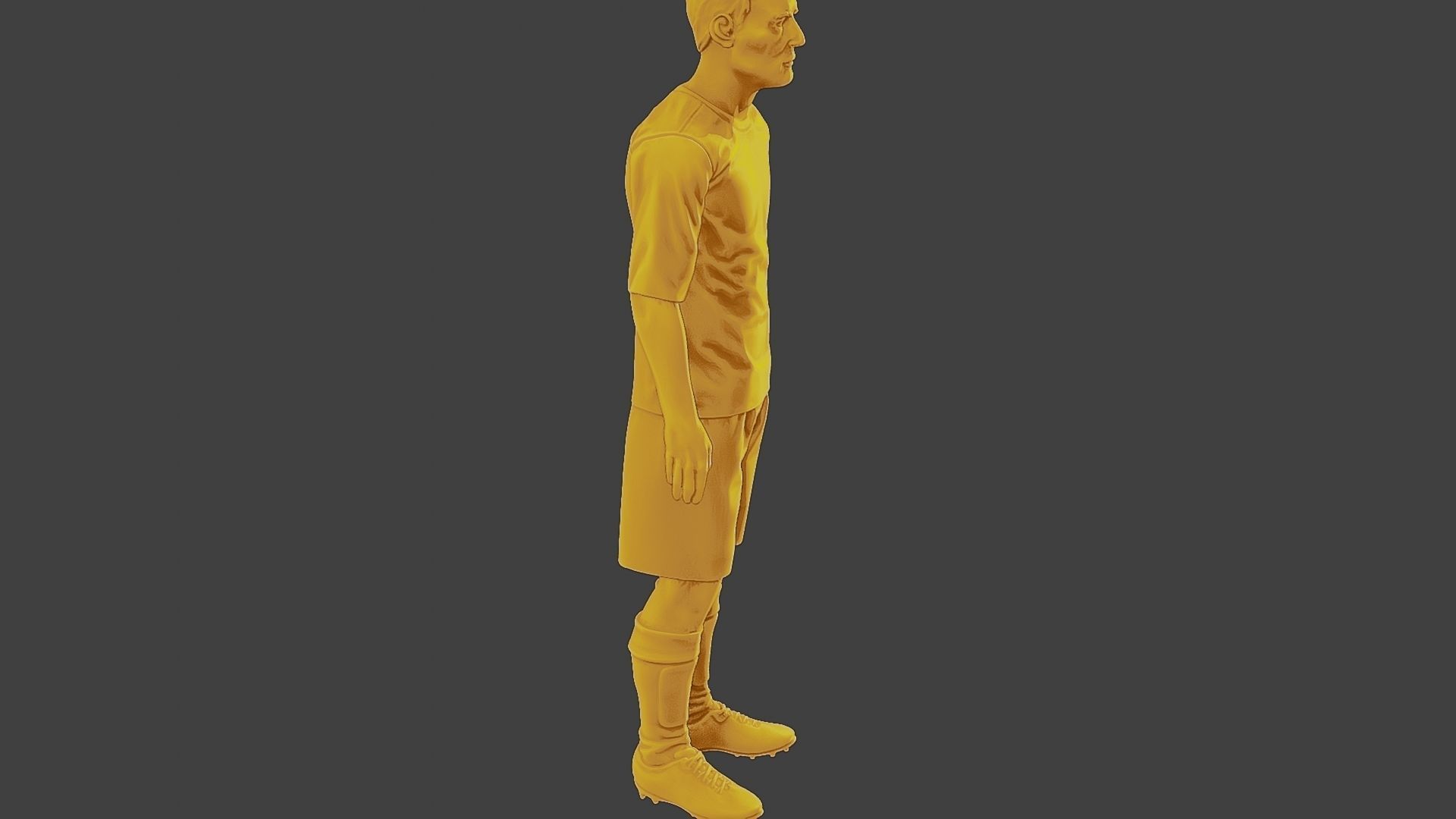 Soccer Player SP 022 3D print model_30