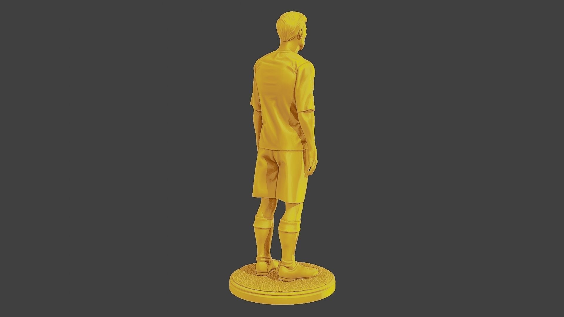 Soccer Player SP 022 3D print model_7