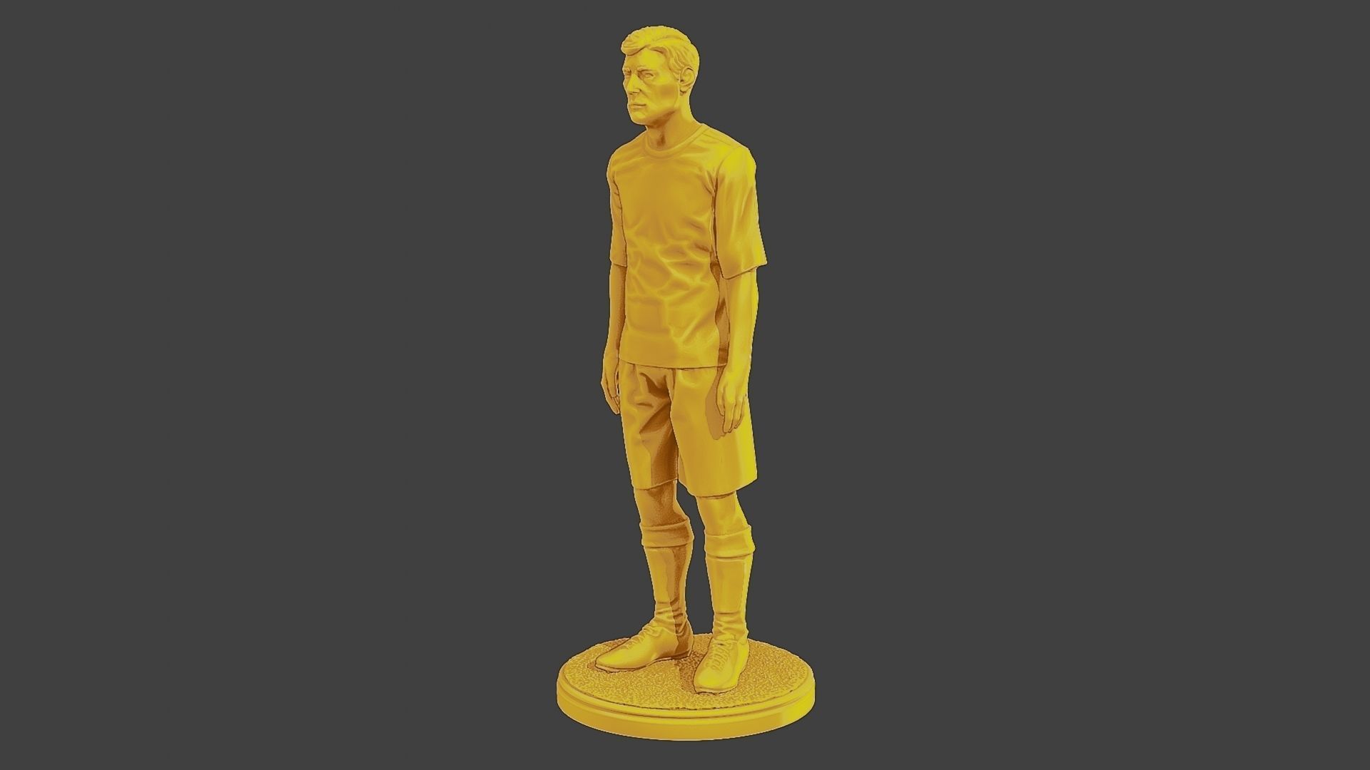 Soccer Player SP 022 3D print model_2