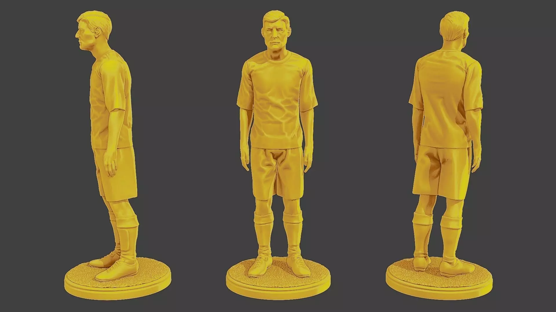 Soccer Player SP 022 3D print model_0