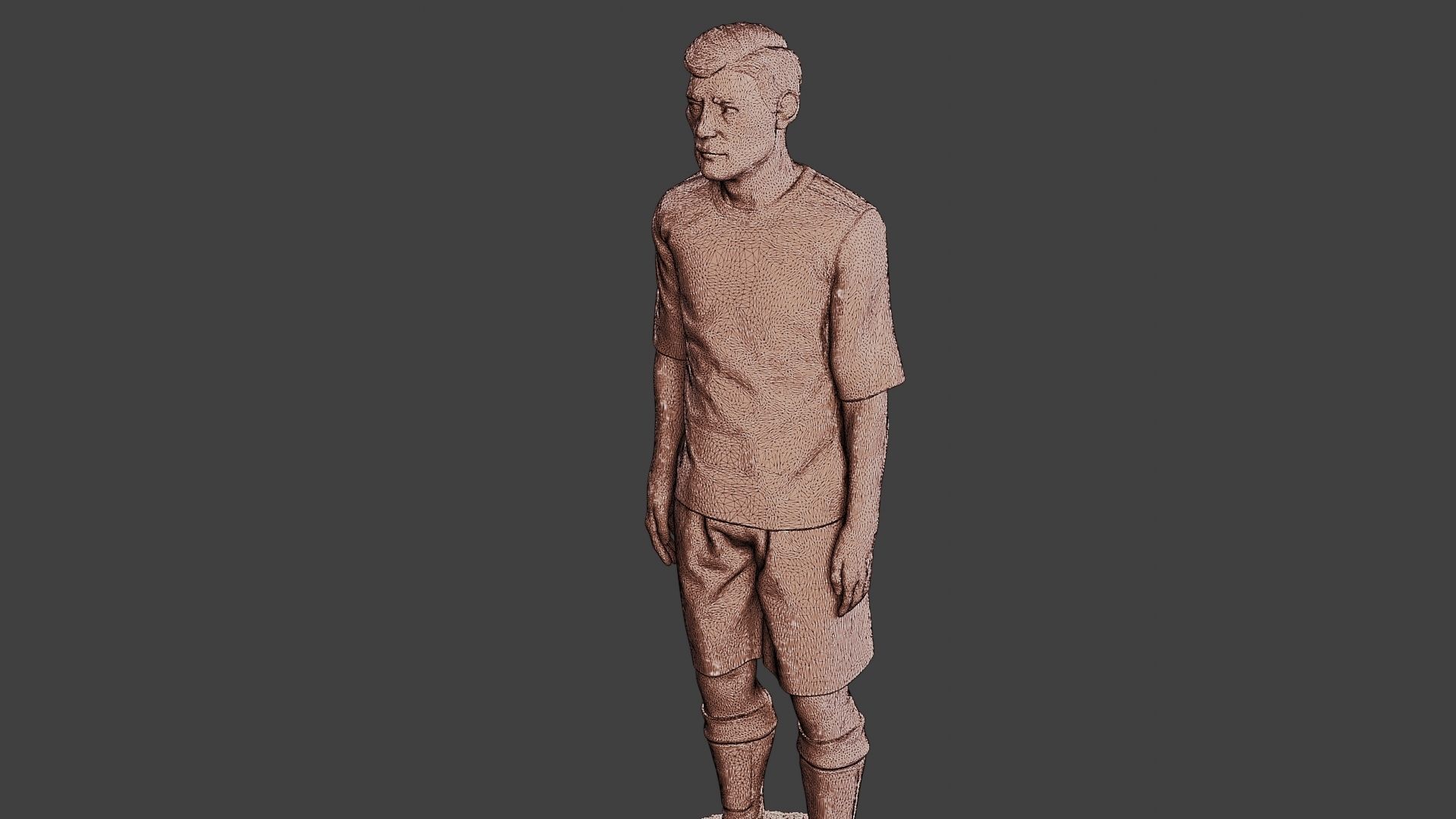 Soccer Player SP 022 3D print model_12