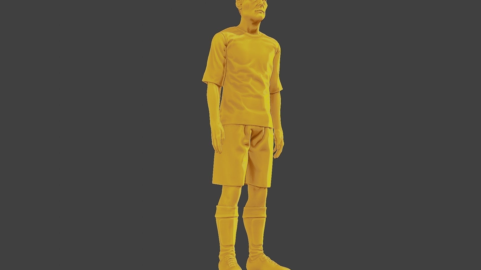 Soccer Player SP 022 3D print model_13