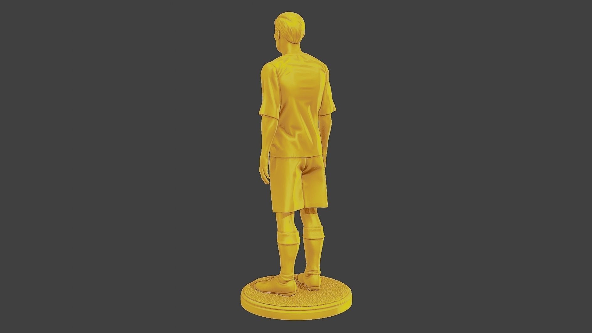 Soccer Player SP 022 3D print model_5