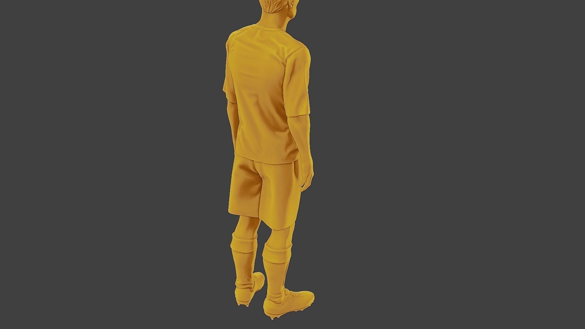 Soccer Player SP 022 3D print model_24