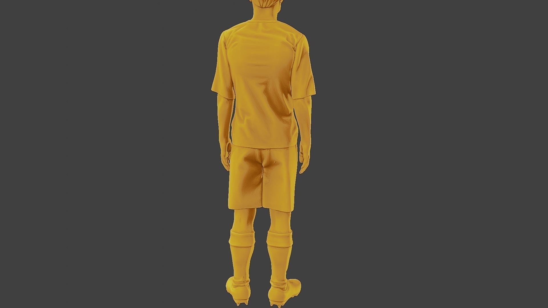 Soccer Player SP 022 3D print model_25