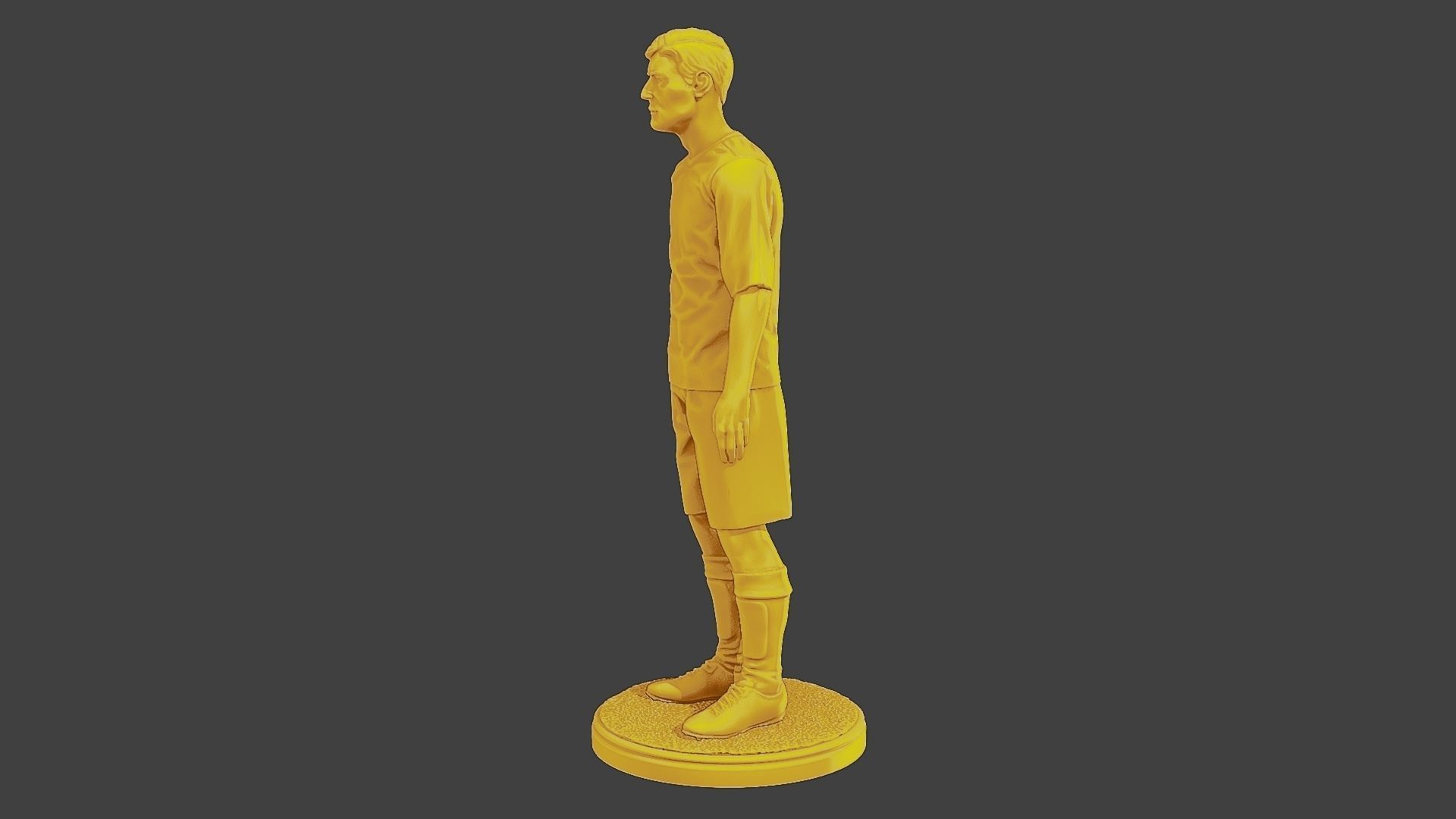 Soccer Player SP 022 3D print model_3