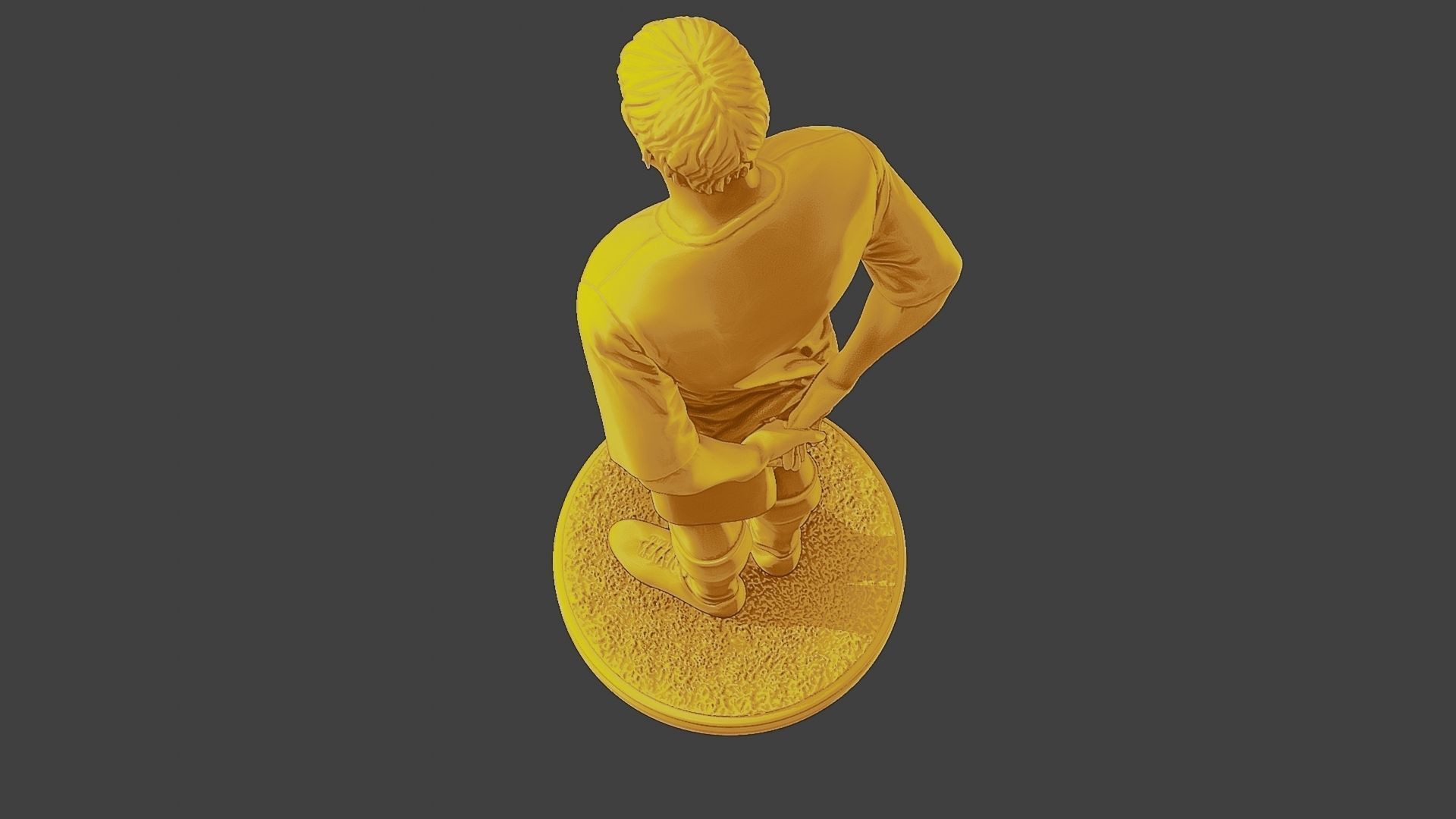 Soccer Player SP 024 3D print model_16