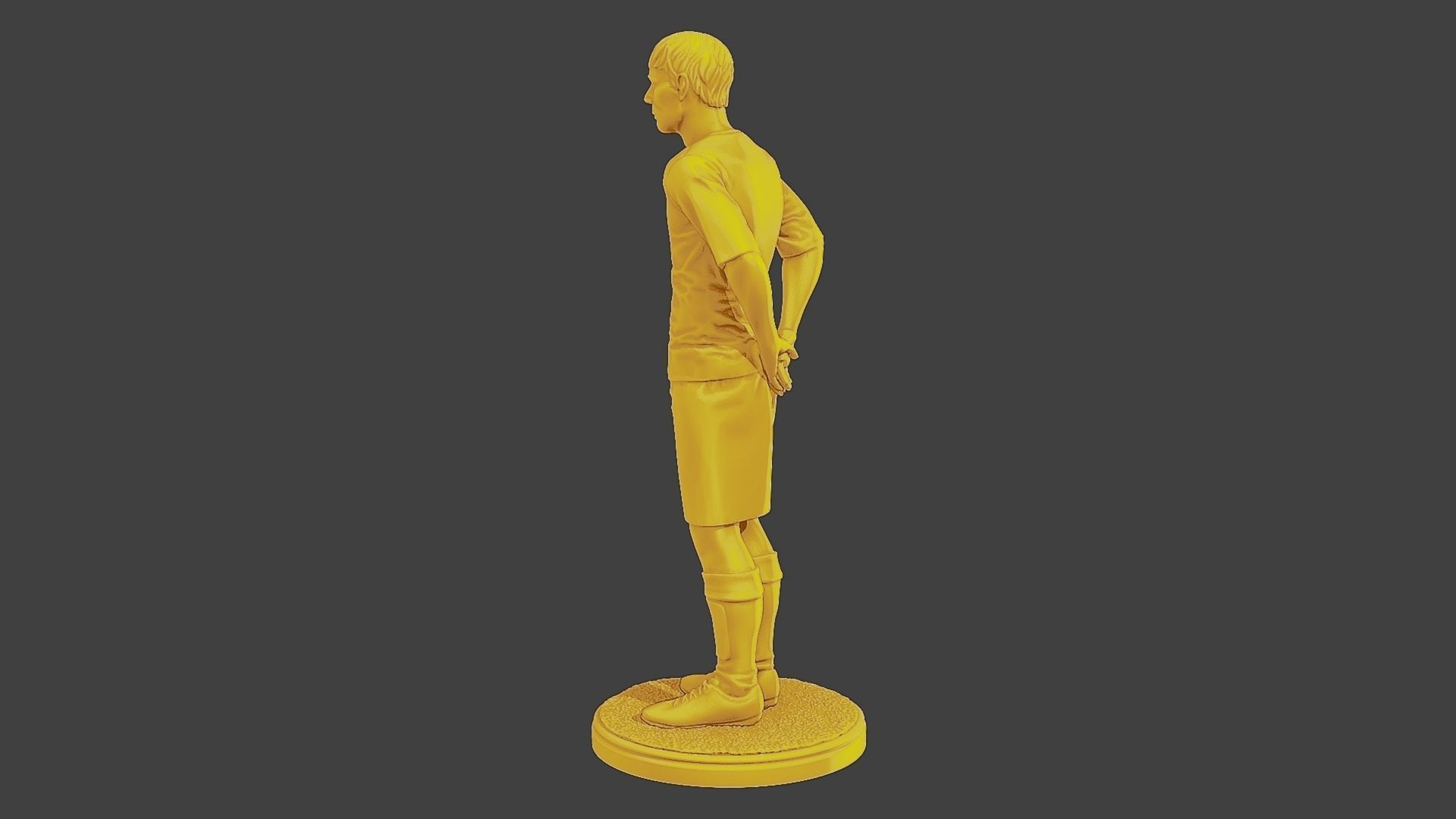 Soccer Player SP 024 3D print model_4