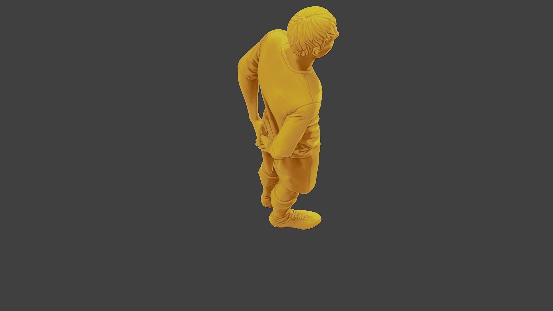 Soccer Player SP 024 3D print model_23