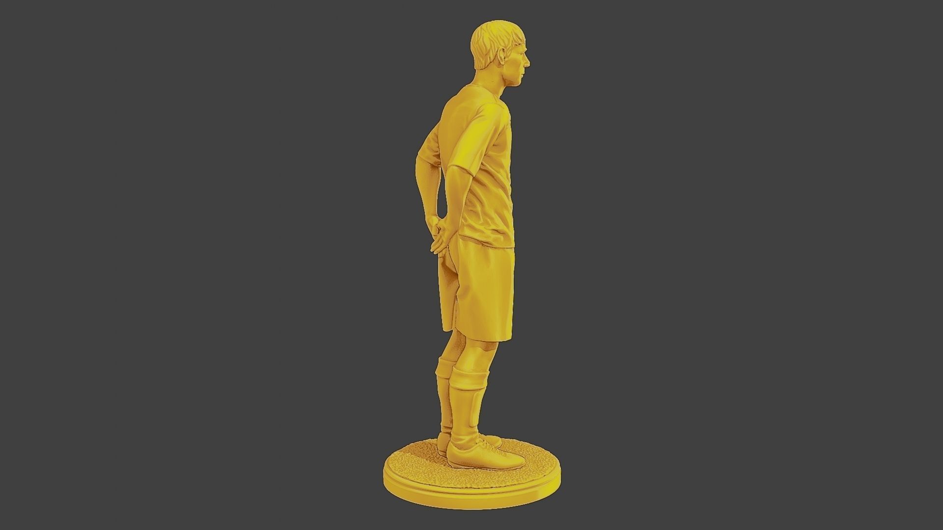 Soccer Player SP 024 3D print model_8