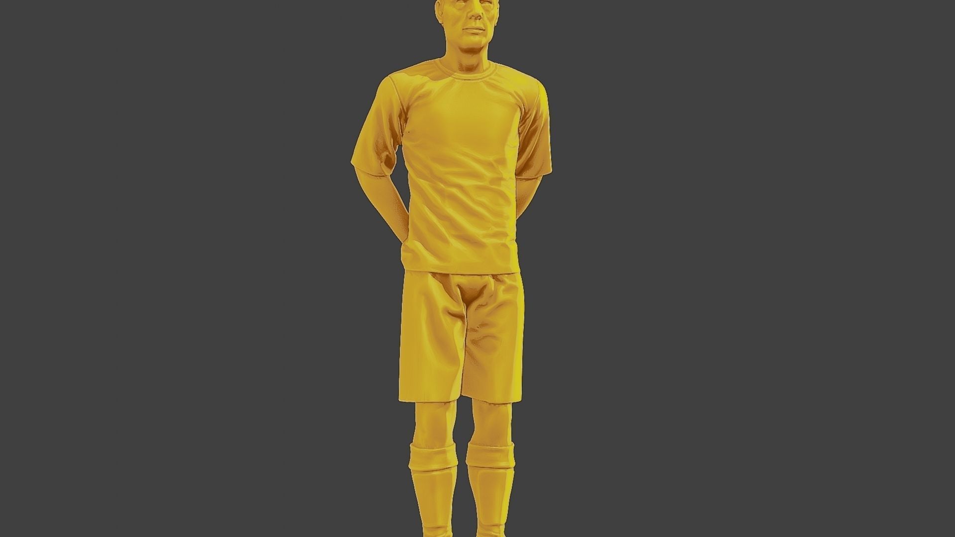 Soccer Player SP 024 3D print model_28