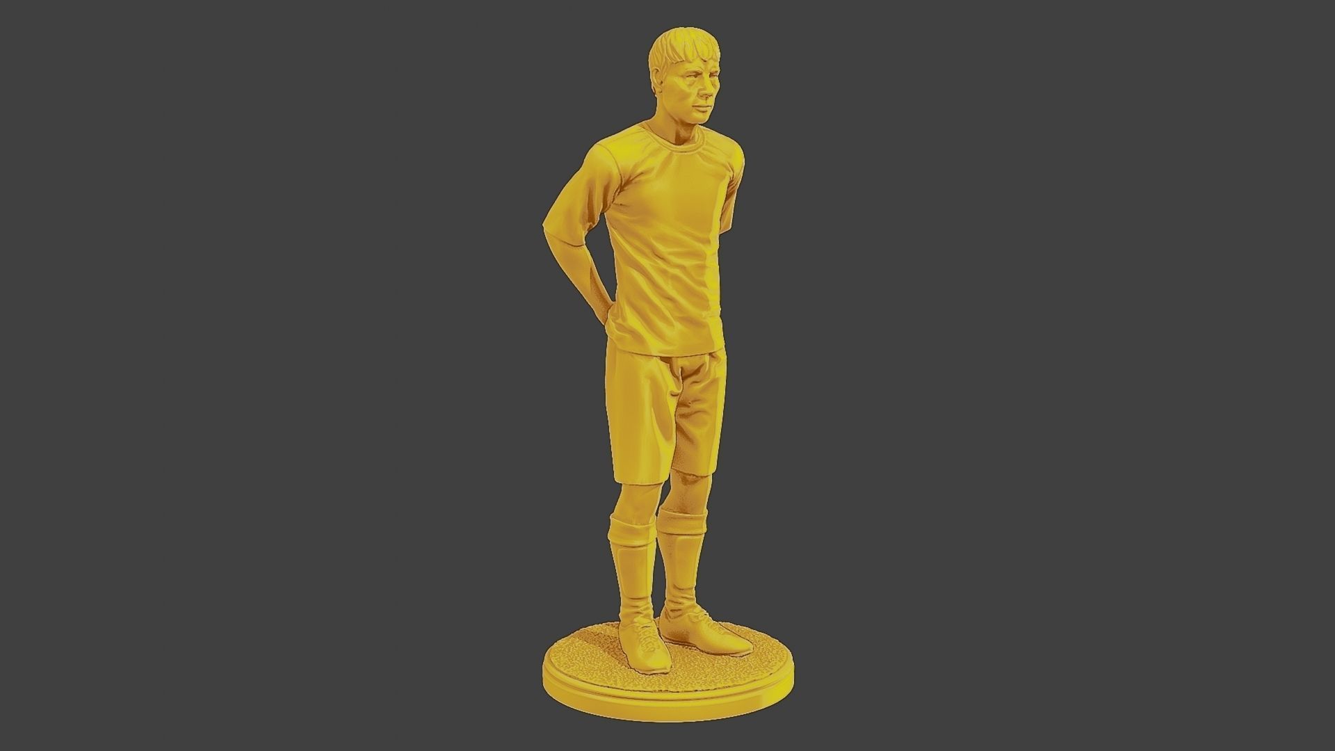 Soccer Player SP 024 3D print model_10