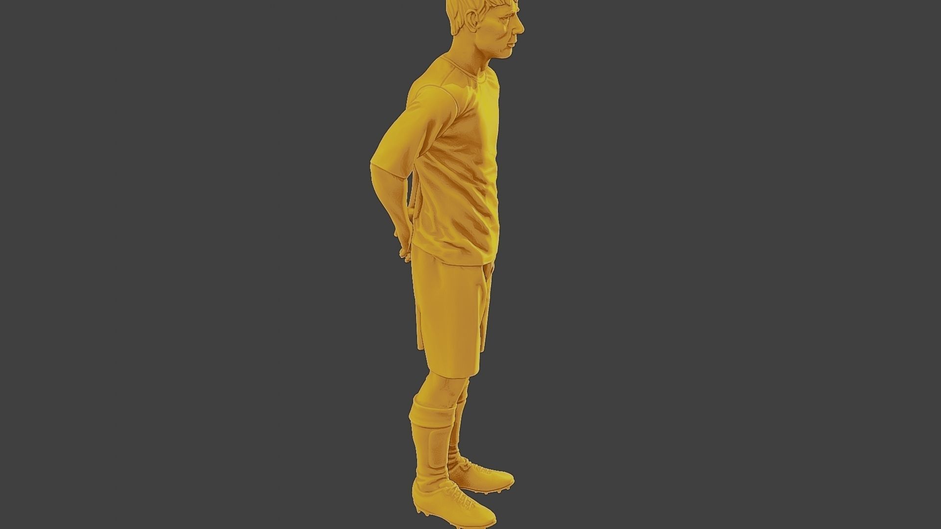 Soccer Player SP 024 3D print model_30