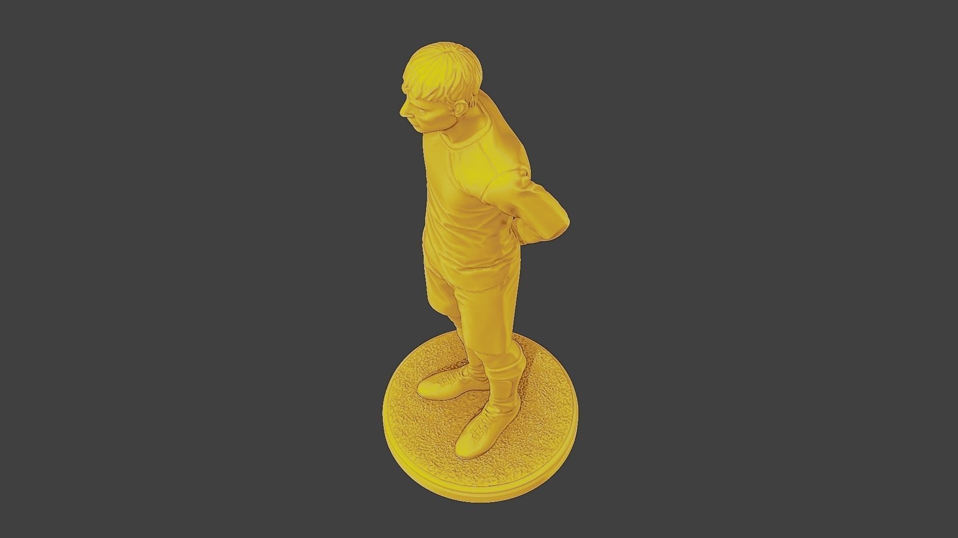 Soccer Player SP 024 3D print model_15