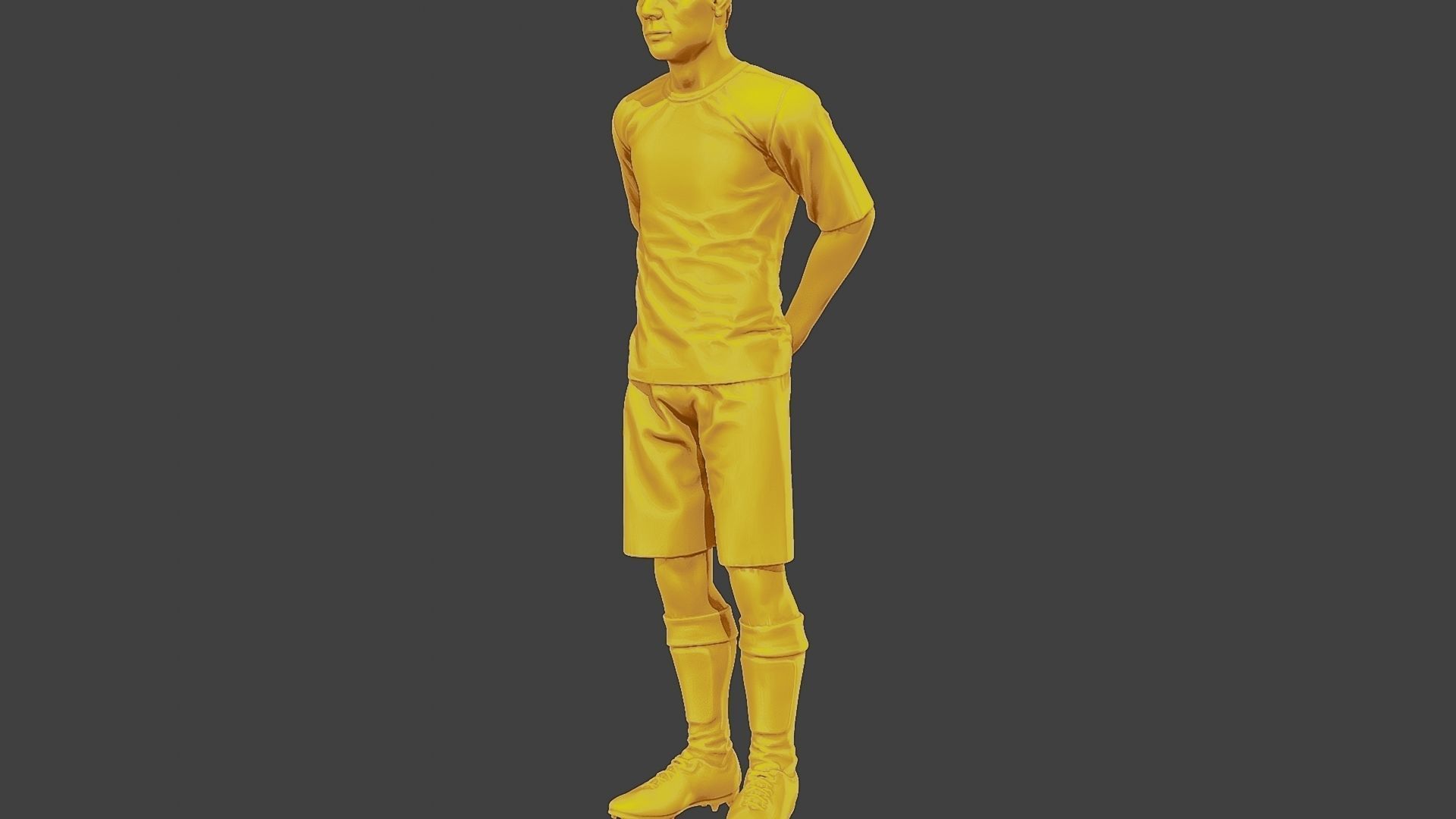 Soccer Player SP 024 3D print model_27