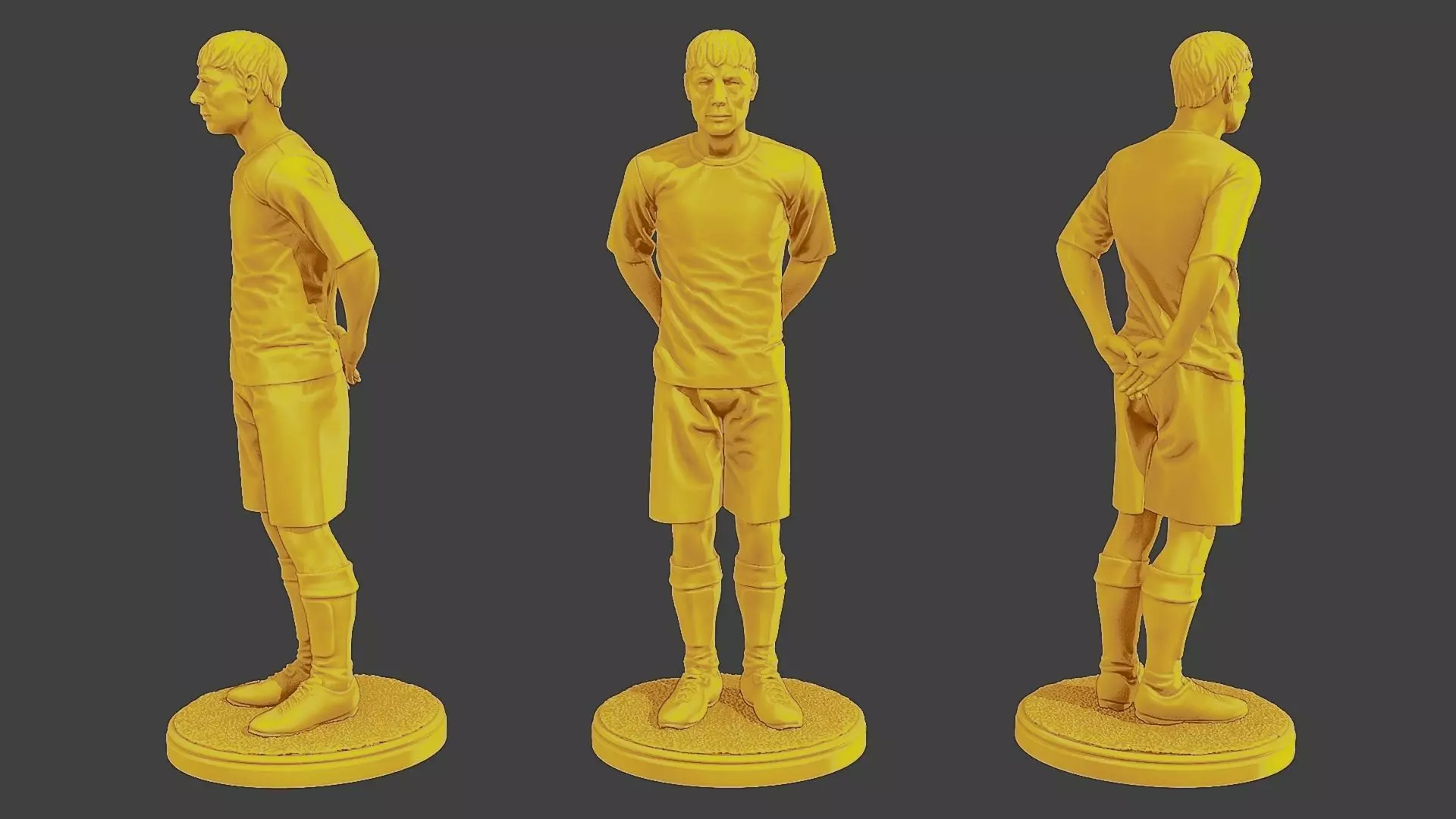 Soccer Player SP 024 3D print model_0