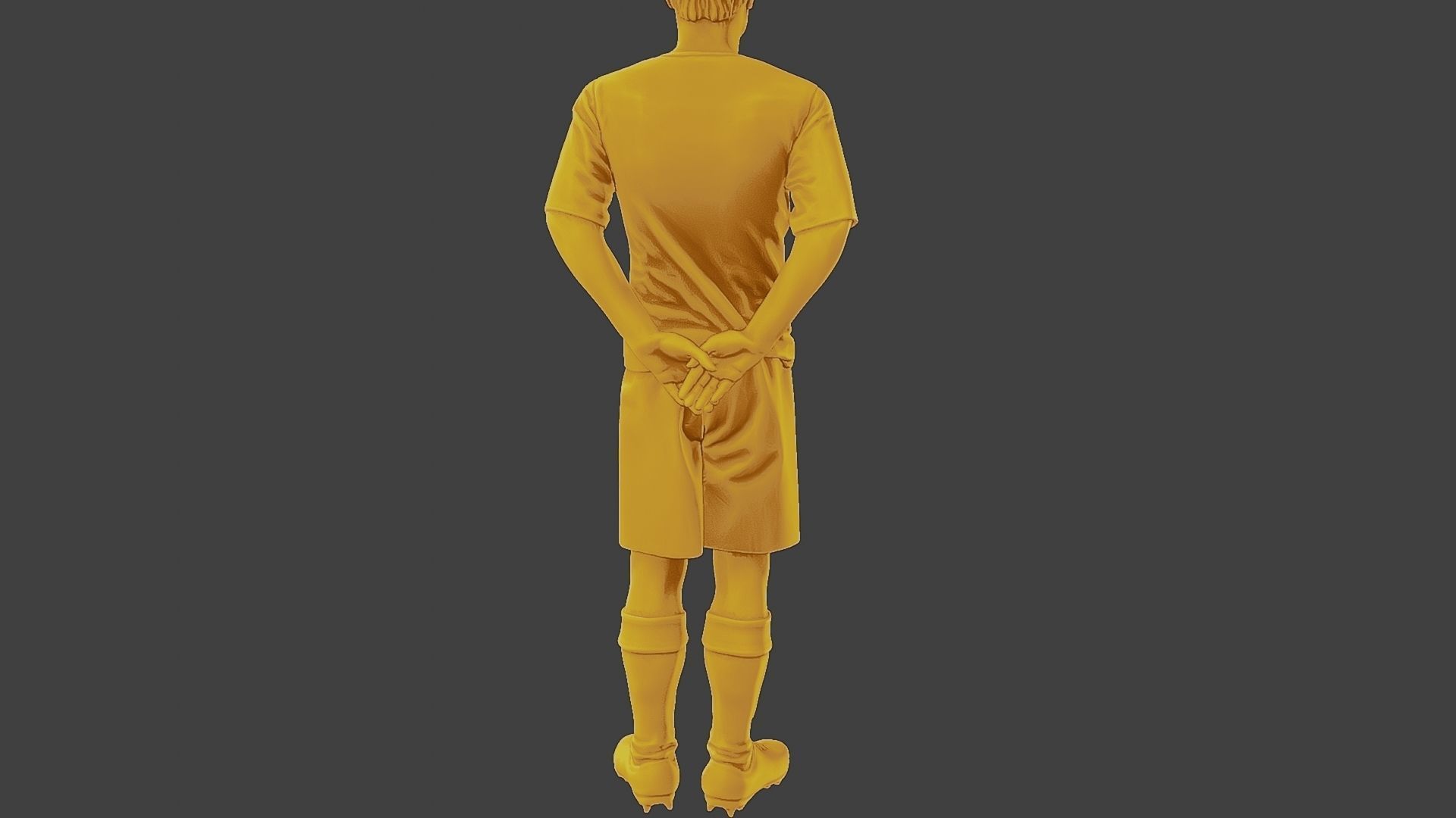 Soccer Player SP 024 3D print model_25