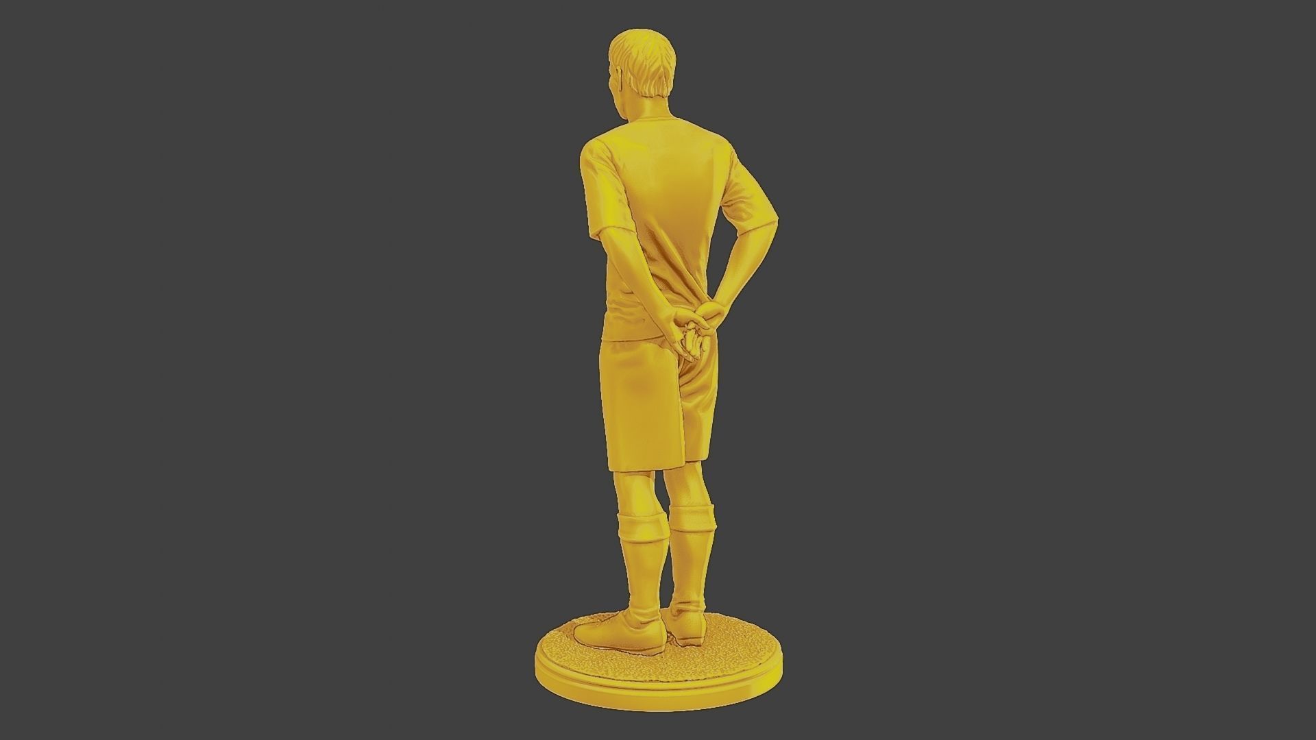 Soccer Player SP 024 3D print model_5