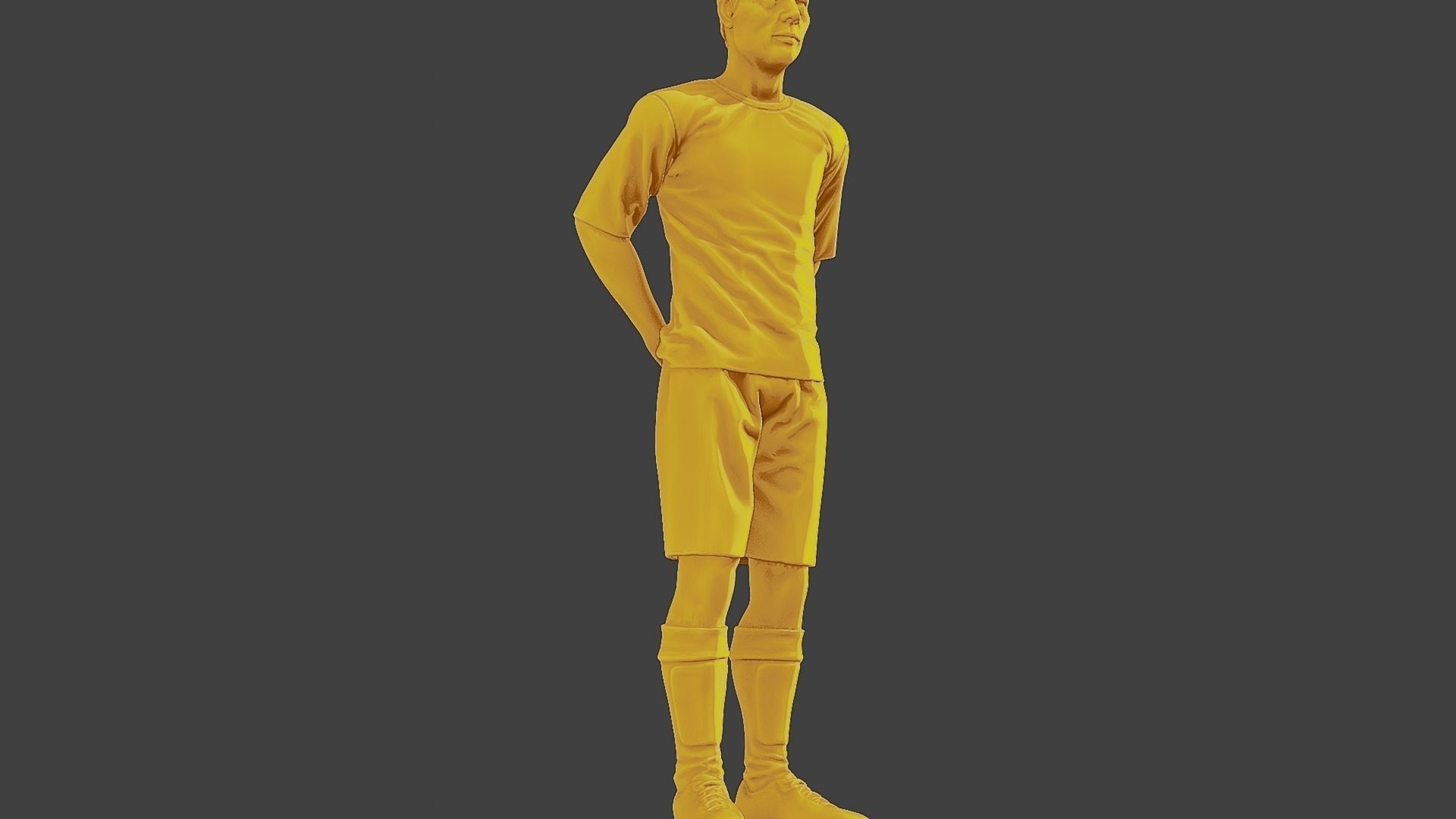 Soccer Player SP 024 3D print model_13