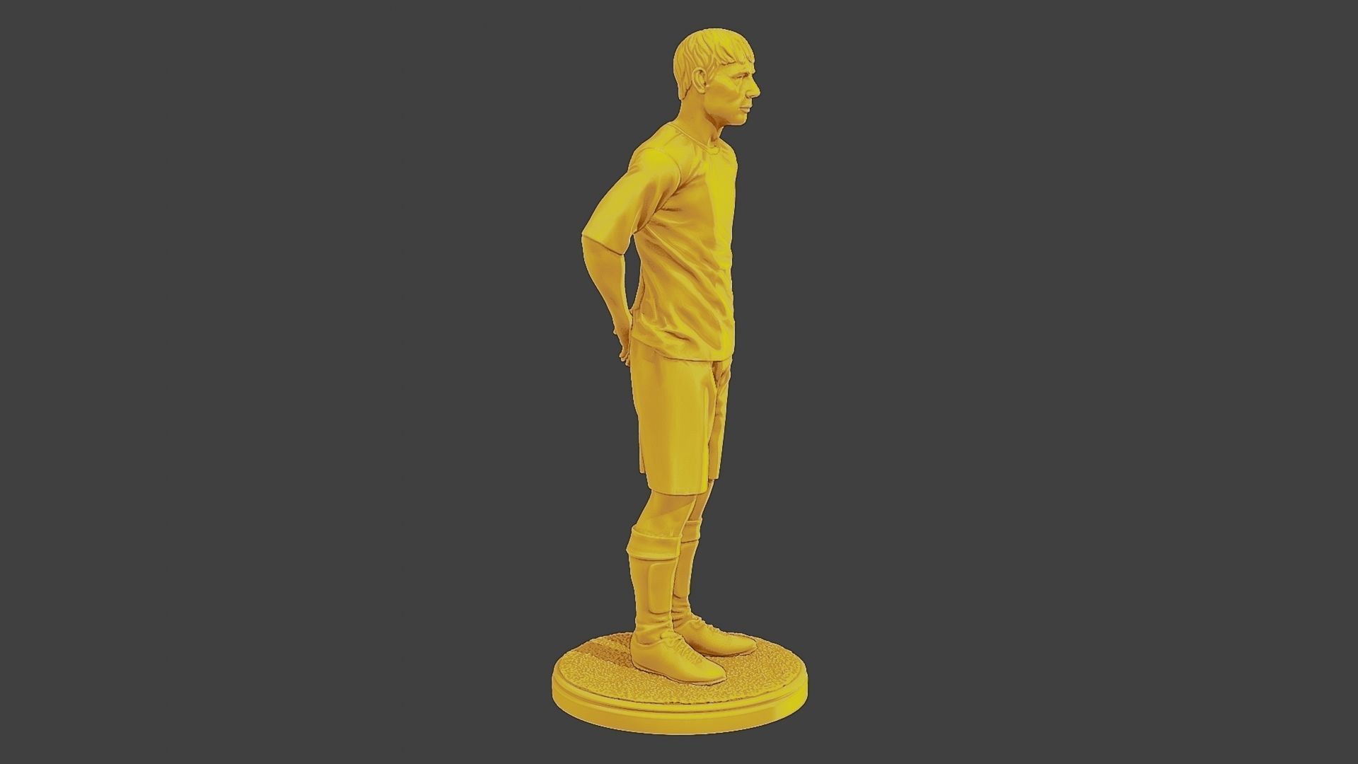 Soccer Player SP 024 3D print model_9