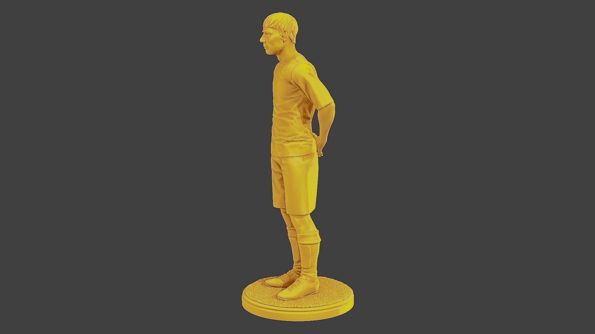 Soccer Player SP 024 3D print model_3
