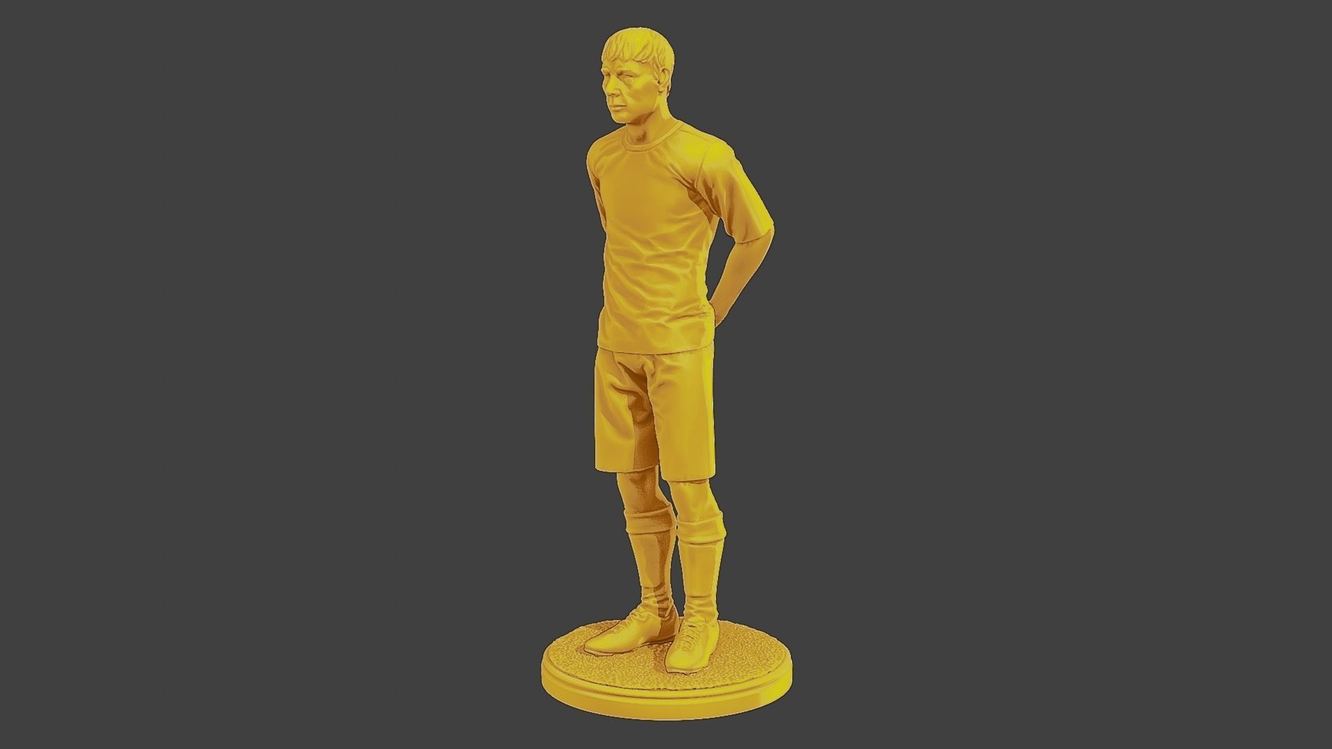 Soccer Player SP 024 3D print model_2