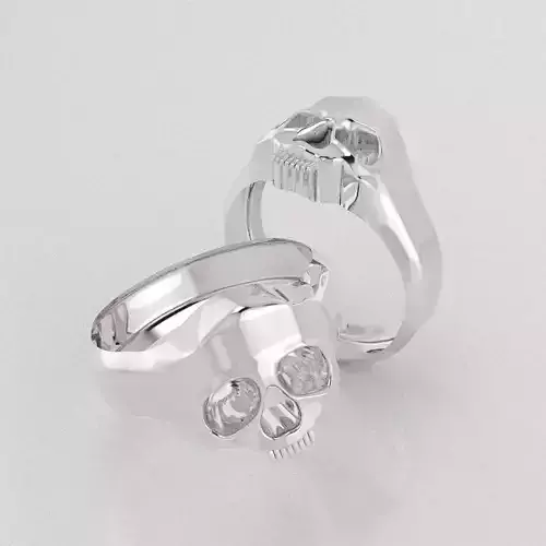 Gentelmen Skull Ring