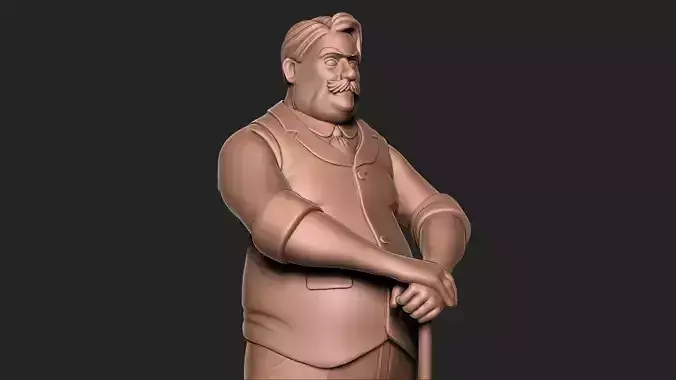 Thug Boss 3D print model