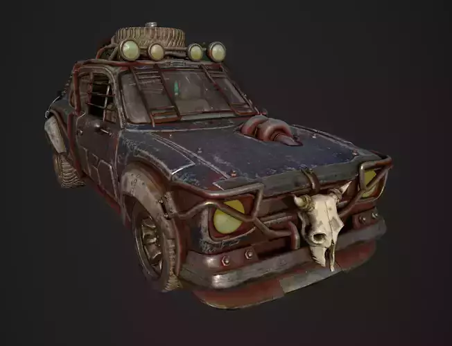 Mad Max Vehicle post apocalyptic car