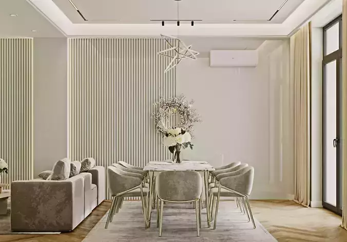 Modern Livingroom by Lido CG