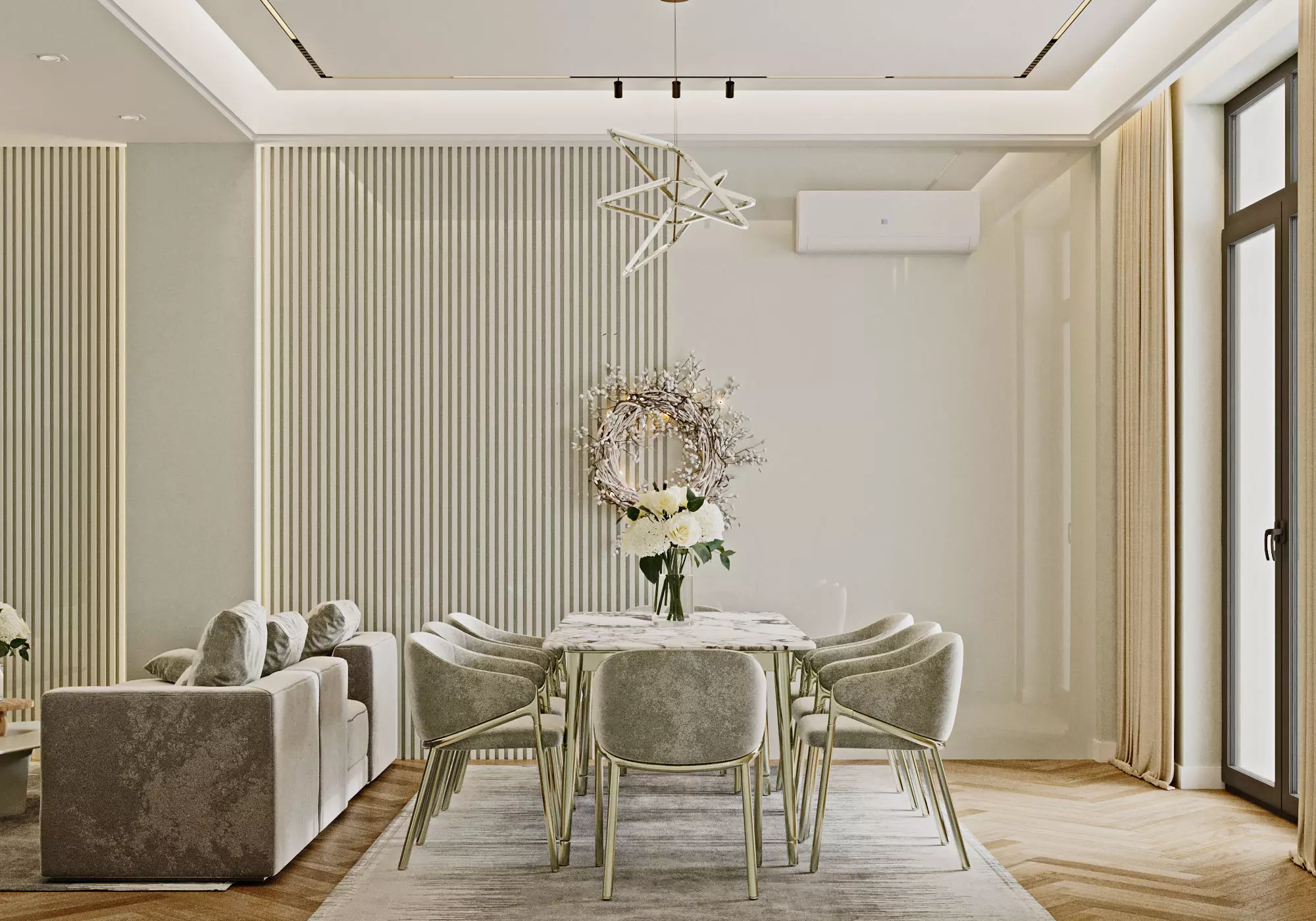 Modern Livingroom by Lido CG Free 3D model