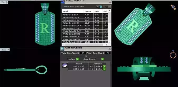 Latter R Pendent 3d Model 3D print model Latter R Pendent 3d Model 3D print model