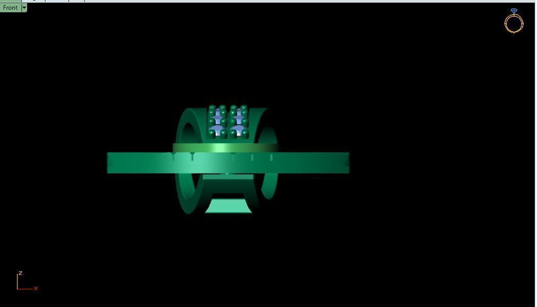 Latter O Pendent 3d Model 3D print model_3