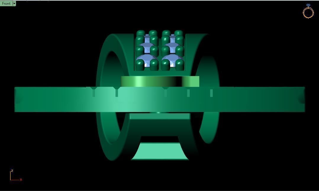 Latter J Pendent 3d Model 3D print model_2