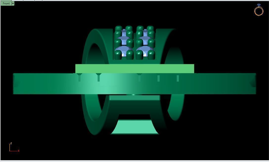 Latter H Pendent 3d Model 3D print model_2