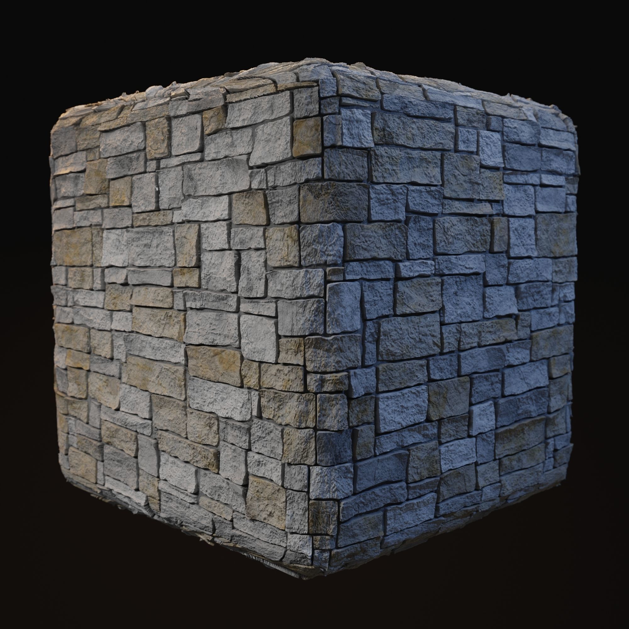 Cream Chopped Stone 8K Textures Texture_2