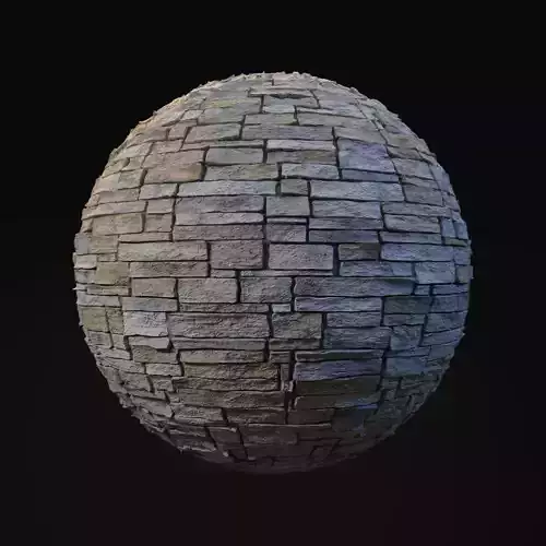 Cream Chopped Stone 8K Textures
