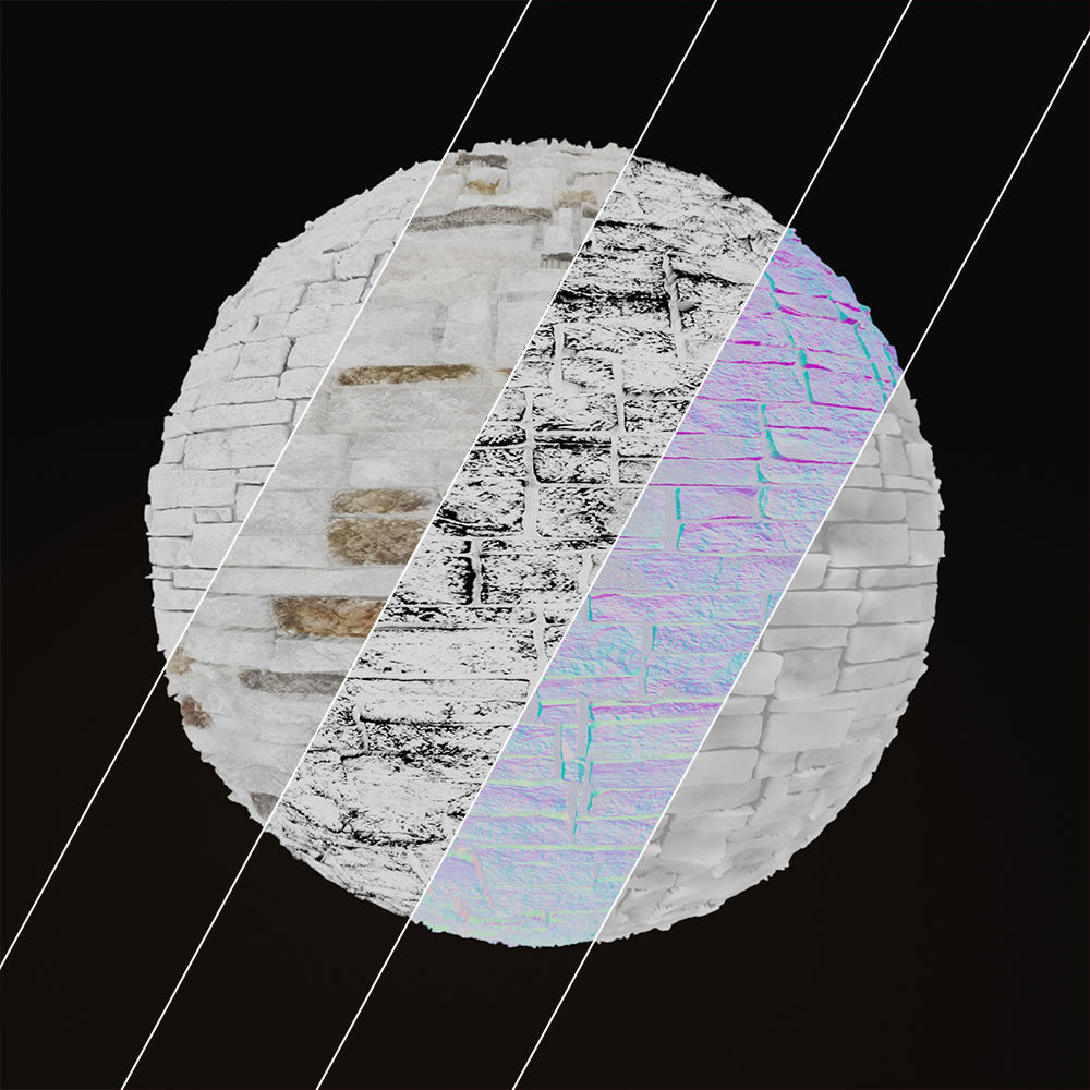 Cream Chopped Stone 8K Textures Texture_1