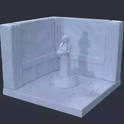 Innkeepers daughter DnD 3D print model