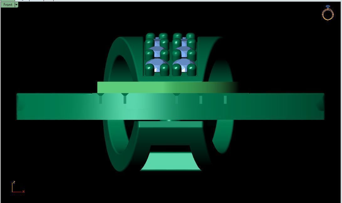 Latter D Pendent 3d Model 3D print model_2