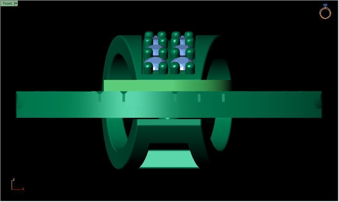 Latter B Pendent 3d Moddel 3D print model_2