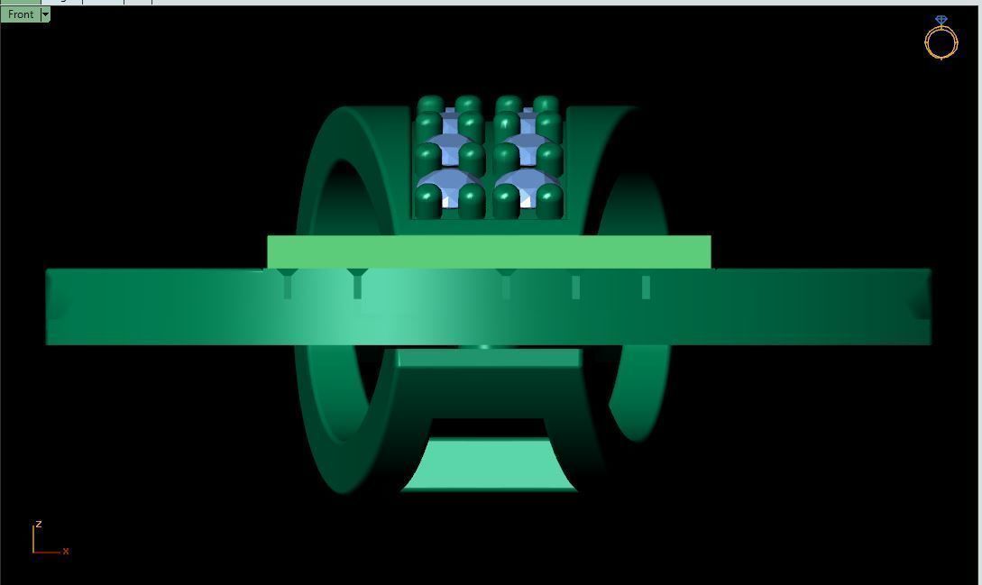 Latter A Pendent 3d Model 3D print model_2